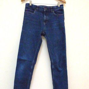 Boys Blue Iron Knee Straight Leg Ultra Soft Jeans Size 16 Slim